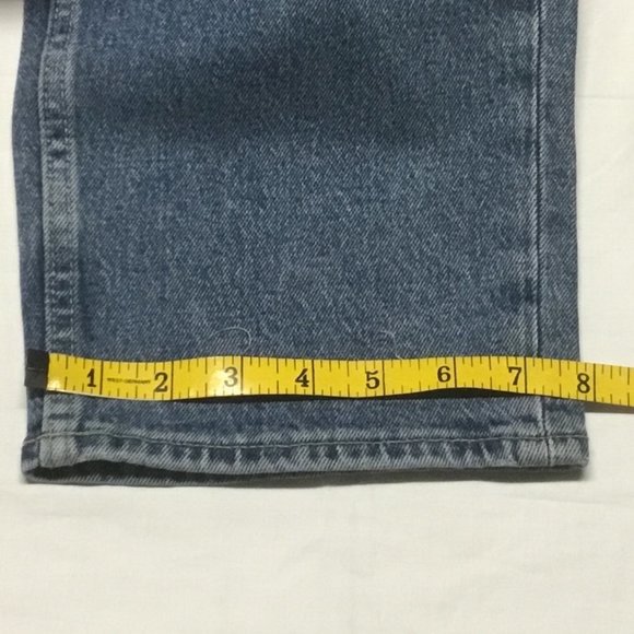 Mom Jeans-Retro 90's Straight Leg High Rise-12 Short - Picture 9 of 9